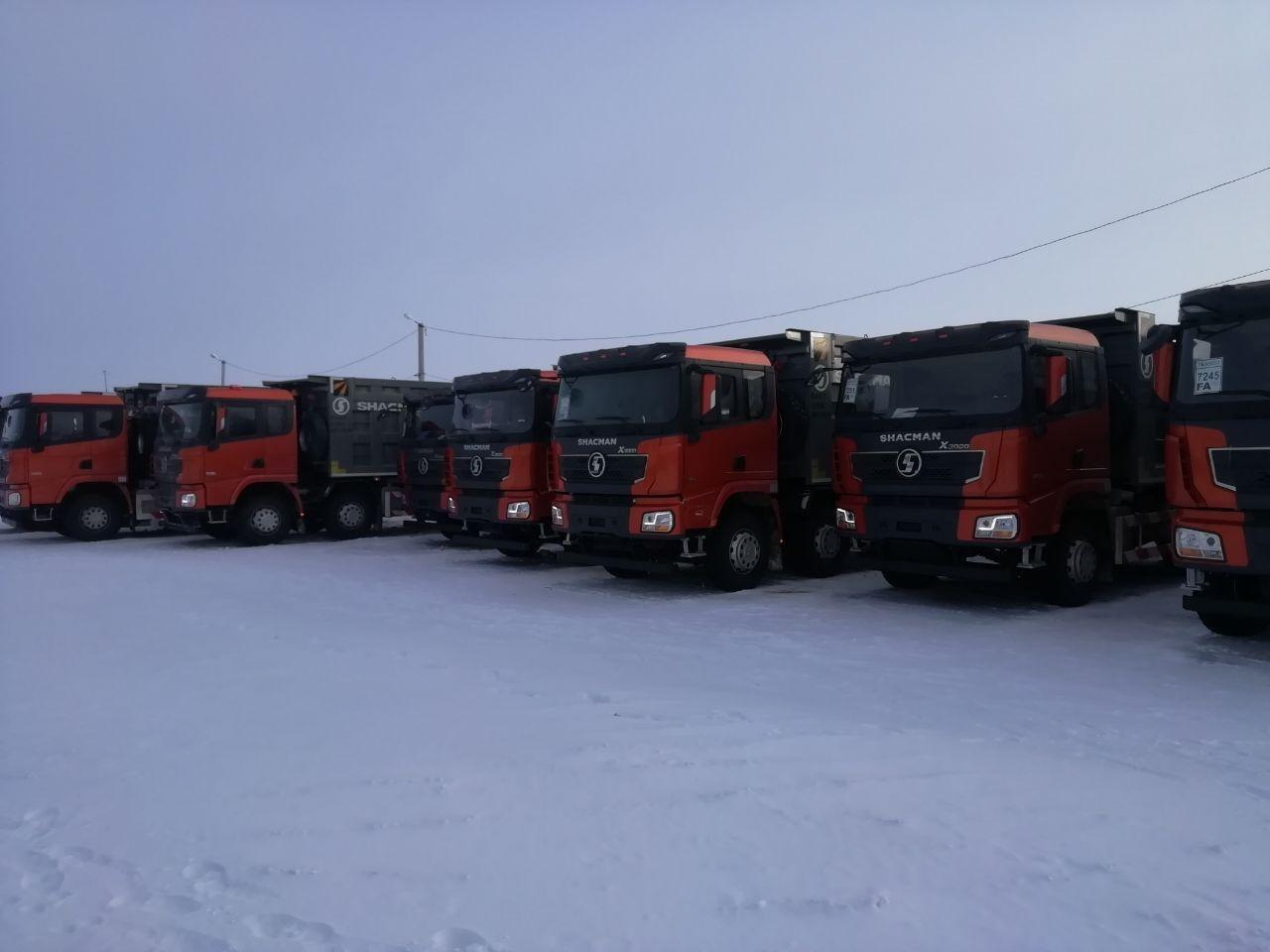 Таможенный сервис для партии самосвалов SHACMAN