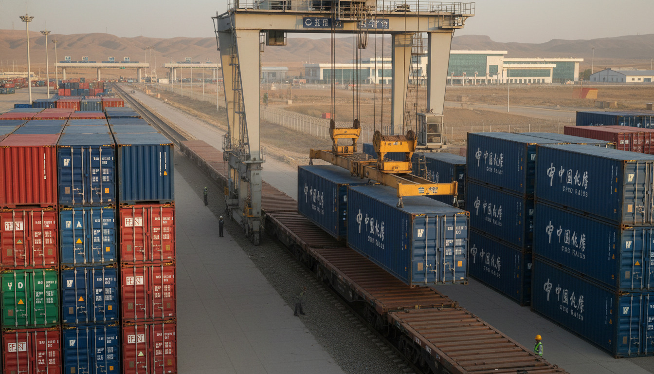 Доставка грузов из Китая через Казахстан