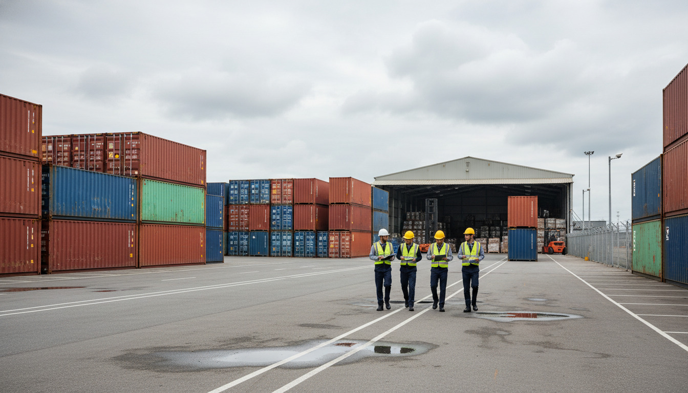 Хранение контейнеров на СВХ